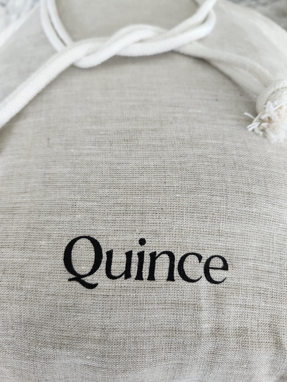 Quince Linen Duvet Cover Set King Cal King Natural Chambray w 2 Shams NWT - Picture 2 of 8